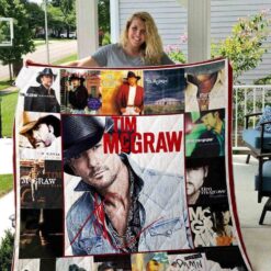 Tim McGraw Blanket Quilt M08