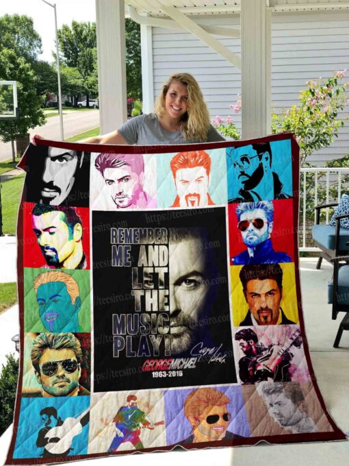 George Michael lover Quilt Blanket B21