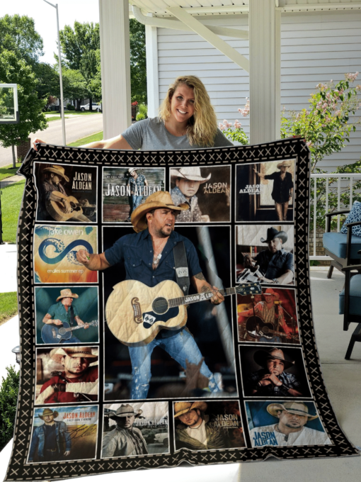Jason Aldean 1 Blanket Quilt Rze1