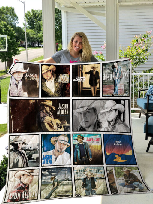 Jason Aldean 2 Blanket Quilt Rze1