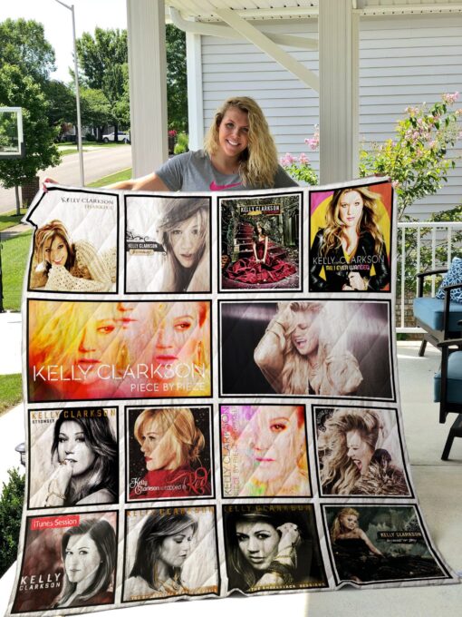 Kelly Clarkson Blanket Quilt Rze1