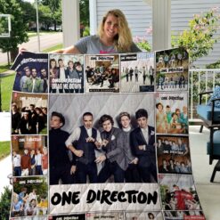 One Direction Quilt Blanket Rze