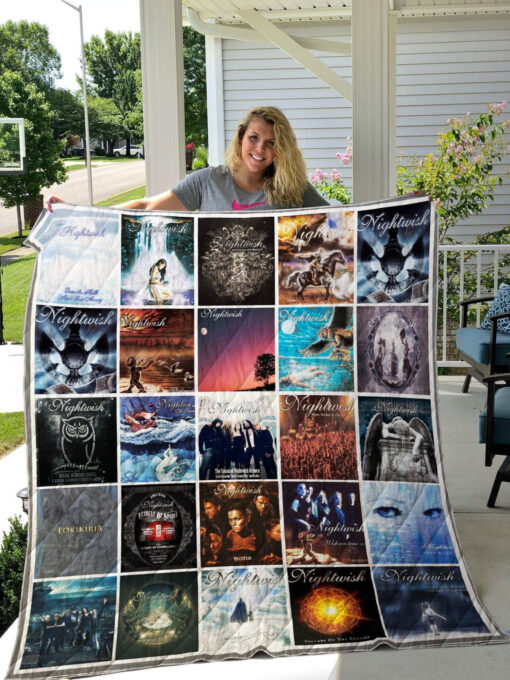 Nightwish band Blanket Quilt Rze2