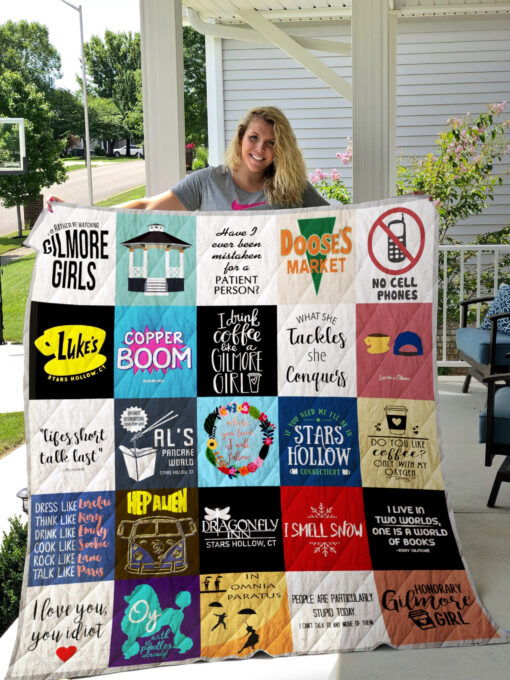 Gilmore Girls lover Blanket Quilt Rze2