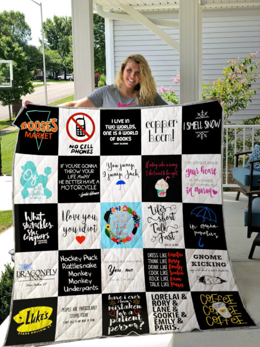 Gilmore Girls Best Blanket Quilt Rze2