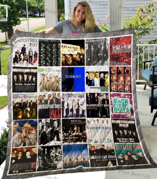 Backstreet Boys 4 Blanket Quilt Rze1