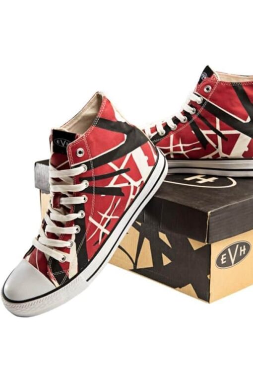 Van Halen band High Top shoes Rze2 - Image 3