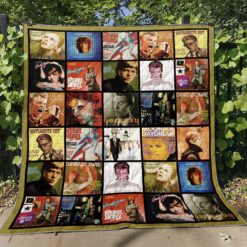 David Bowie Lover Blanket Quilt TN
