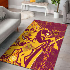 Brisbane Broncos Area Rugs TN