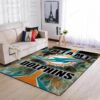 Miami Dolphins Area Rugs B19