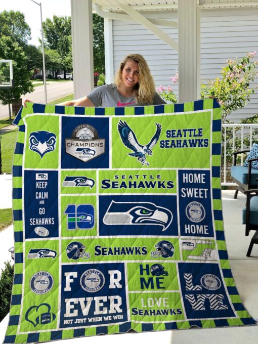 Seattle Beahawks I1 Blanket Quilt Rze1