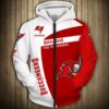 Tampa Bay Buccaneers Hoodie Zip Hoodie 3D B23