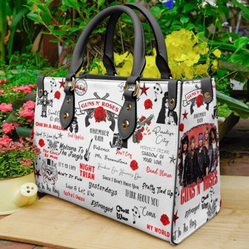 Guns N' Roses 1 Leather Hand Bag Rze1