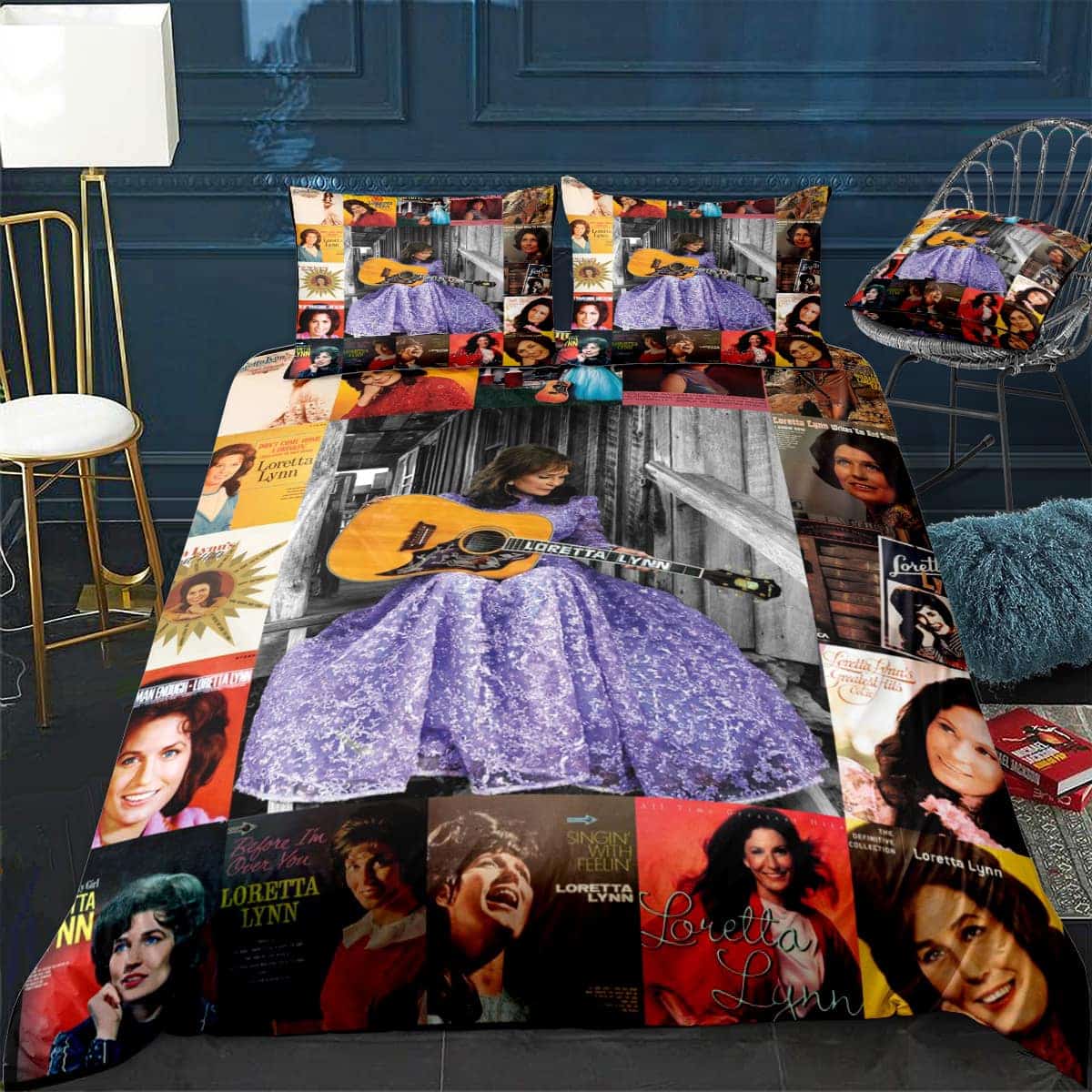 Loretta Lynn Bedding Set Rze1