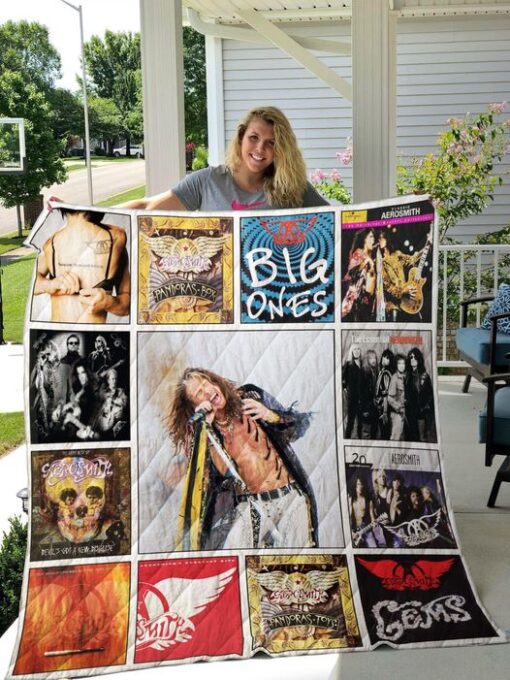 Steven Tyler Blanket Quilt M08