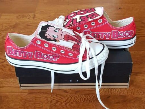 Betty Boop 1 Low Top Shoes Rze1