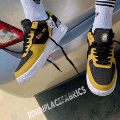 Pittsburgh Steeler gg1 Air Force 1 Shoes B22