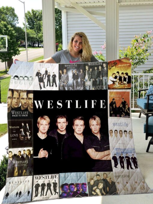 Westlife Band Lover Blanket Quilt TN