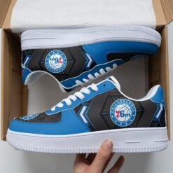 Philadelphia 76ers Air Force 1 Shoes Rze1