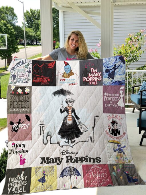 Mary Poppins Blanket Quilt Rze1