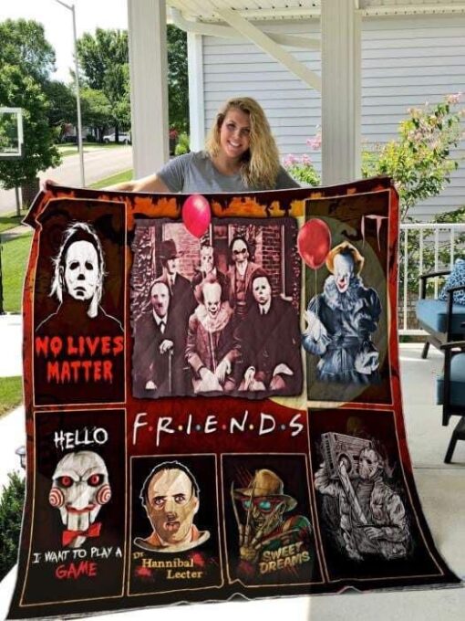 Friends Blanket Quilt Rze1