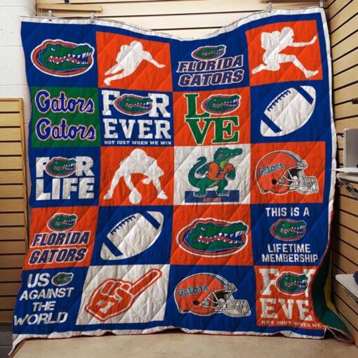 Florida Gators i1 Blanket Quilt Rze1