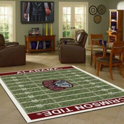 Alabama Crimson Tide a1 Area Rugs CCHU