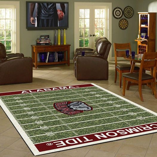 Alabama Crimson Tide a1 Area Rugs CCHU