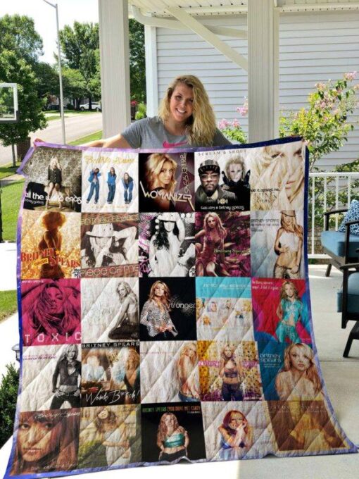 Britney Spears Blanket Quilt Rze1