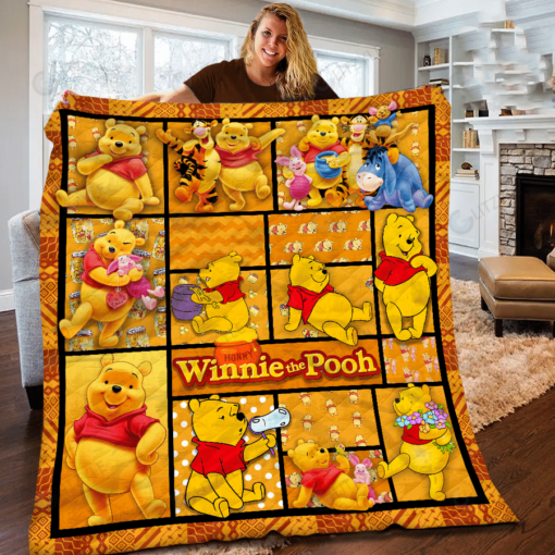 Winnie the Pooh 1 Blanket Quilt CCHU