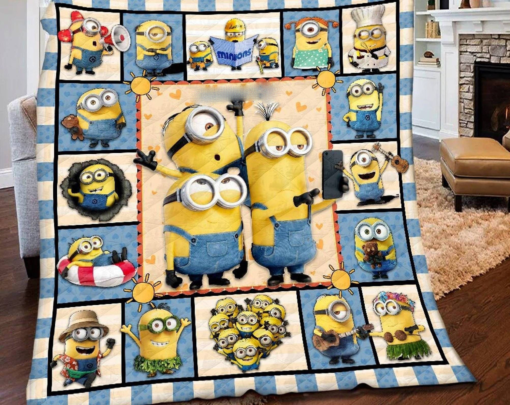 Minions Blanket Quilt TH21