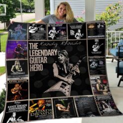 Randy Rhoads Blanket Quilt Rze1