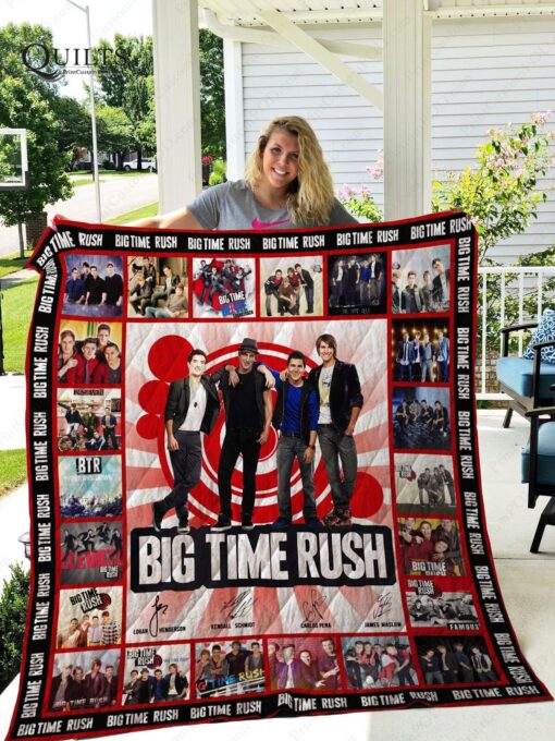 Big Time Rush Blanket Quilt Rze1