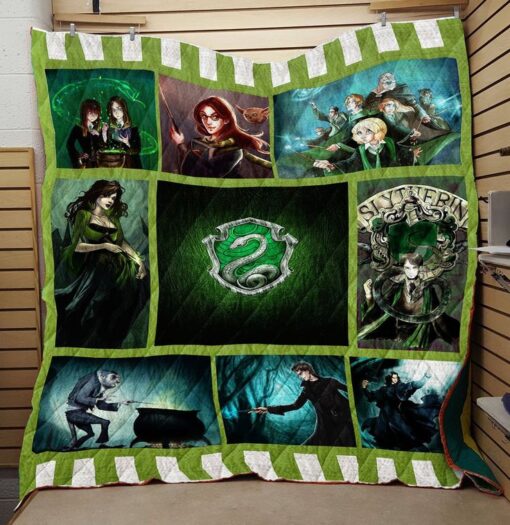 Slytherin Harry Potter Quilt Blanket Quilt Rze1