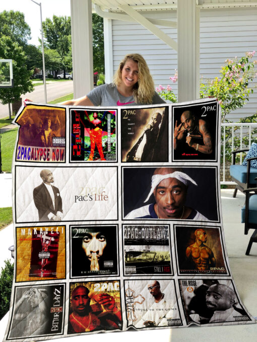 Tupac Shakur Blanket Quilt B22