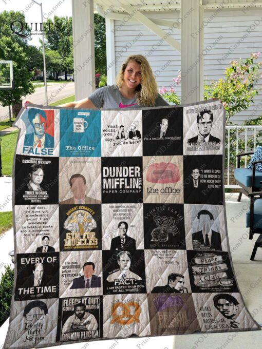 The Office a1 Blanket Quilt B22