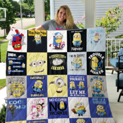 Minions Lover Blanket Quilt B22