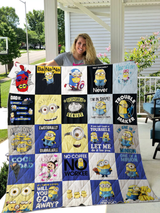 Minions Lover Blanket Quilt B22