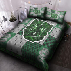 Slytherin Harry Potter Quilt Bedding Set B20