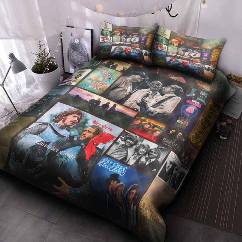 Bee Gees Quilt Bedding Set Rze1