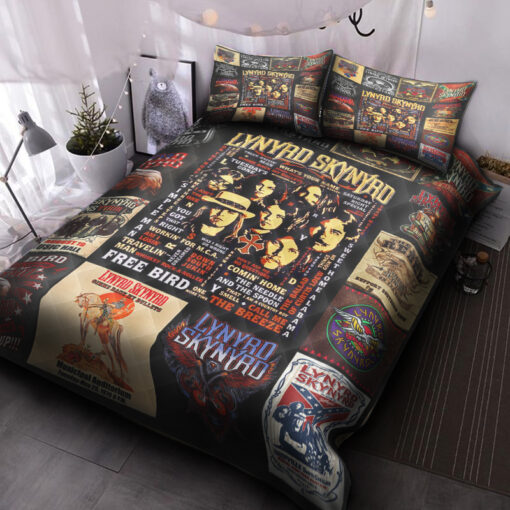 Lynyrd Skynyrd Quilt Bedding Set B23