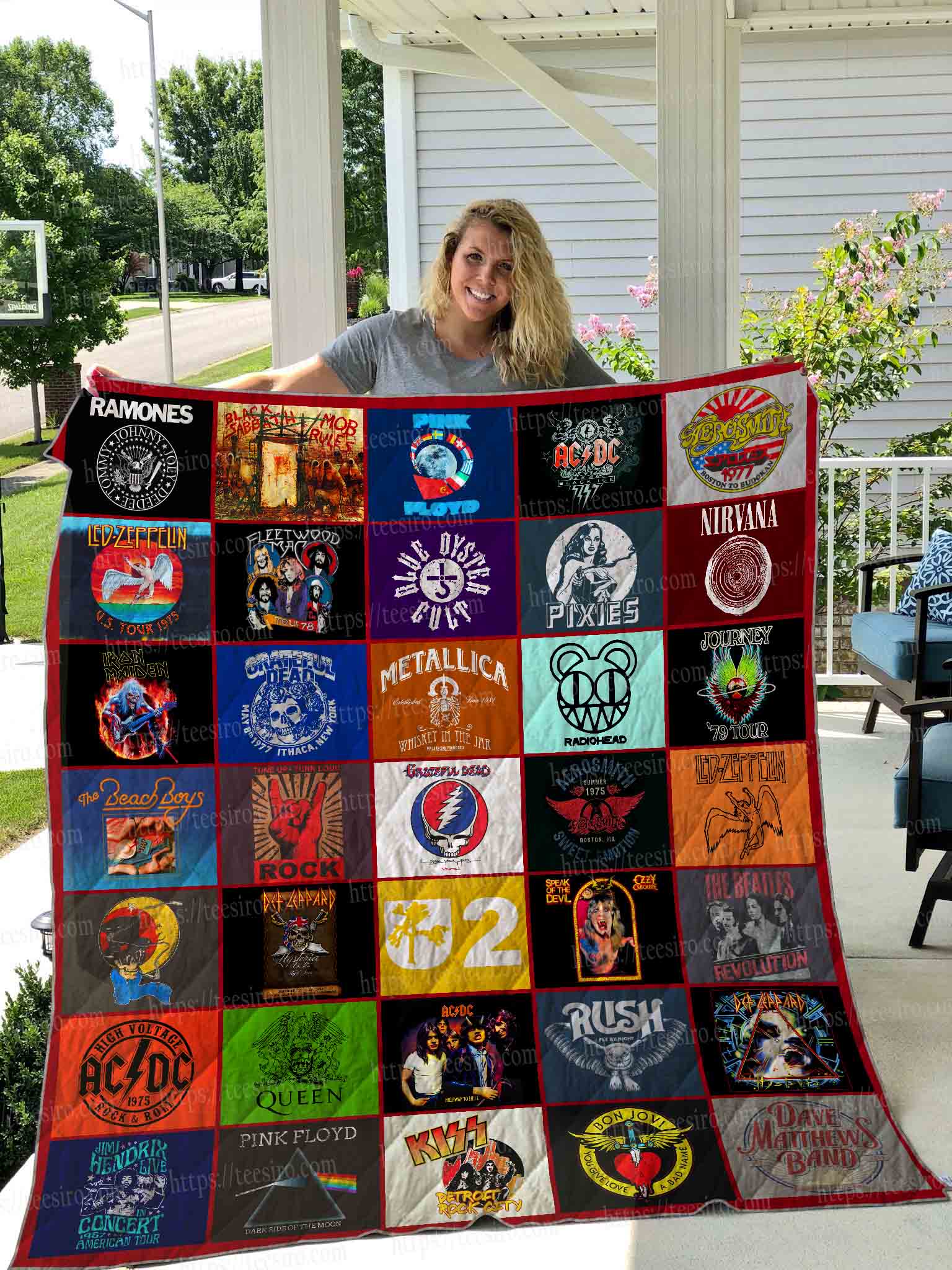 80's Music  Blanket Quilt Rze2
