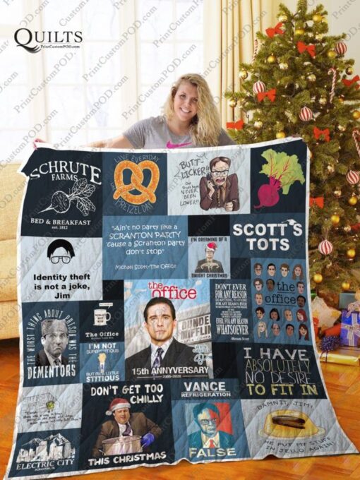 The Office a0 Blanket Quilt B22