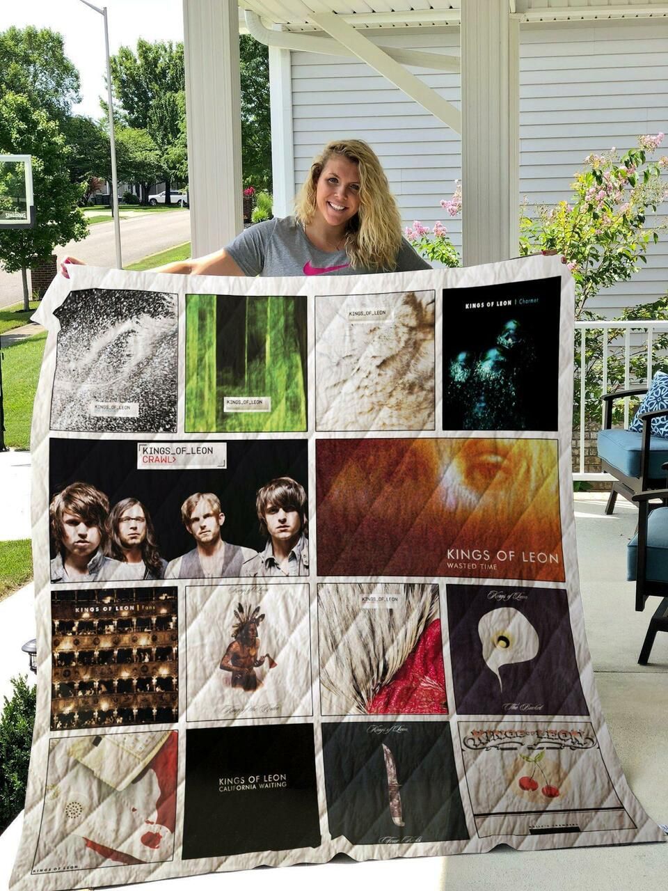 Kings of Leon 2 Blanket Quilt Rze1