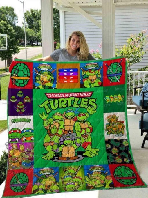 TMNT Blanket Quilt Rze1