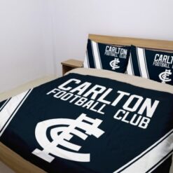 Carlton Football Lover Bedding Set Rze1