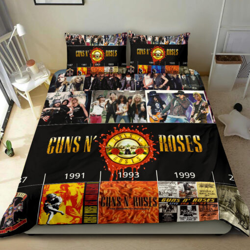 Guns N' Roses Bedding Set Rze1