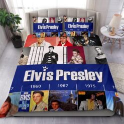 Elvis Presley 4a Bedding Set Rze1