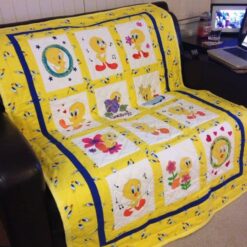 Tweety Bird 1a Quilt Blanket B19