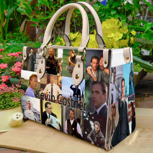 Kevin Costner Leather Hand Bag Rze1